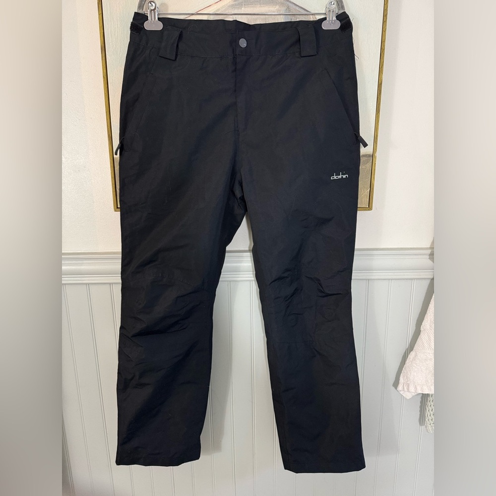 CLOTHIN’ Brand Mens Black Ski Snowboard Fleece Lined Pants Size 3X